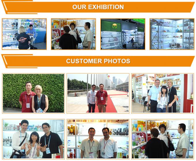 Coupe glacée tricolore à dégradé glacée coupe coupe couleur pulvérisée personnalisée 6