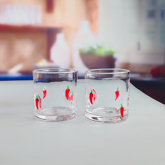 Coupe glacée tricolore à dégradé glacée coupe coupe couleur pulvérisée personnalisée 4