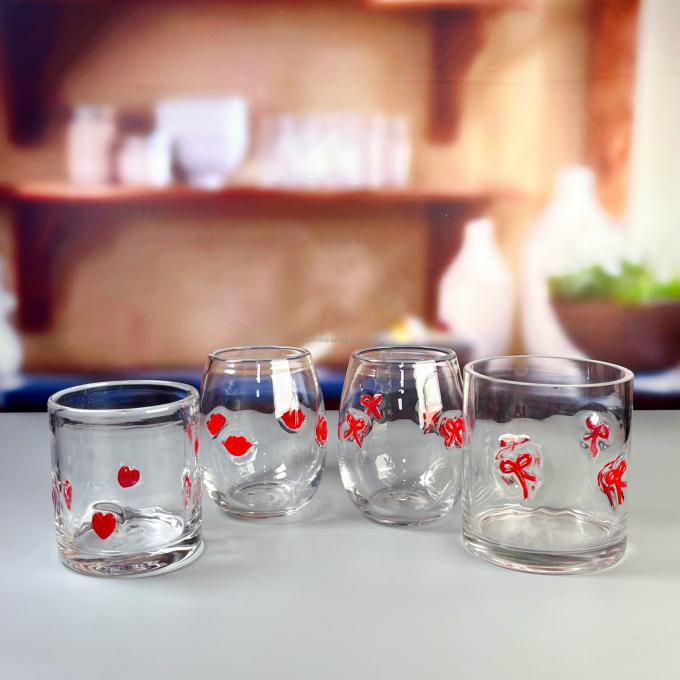 Coupe glacée tricolore à dégradé glacée coupe coupe couleur pulvérisée personnalisée 5