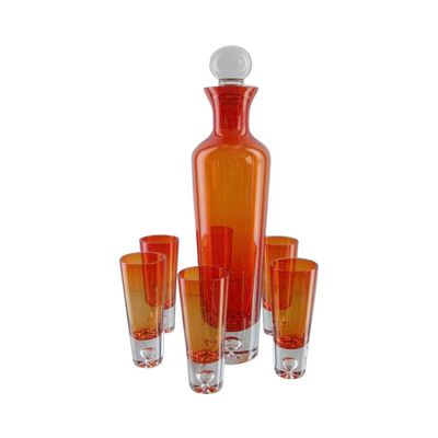 Round Shape 6 Color Unique Shot Glass Set For Vodka