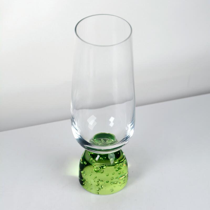 qualité Goûter en verre cristallin à base de bulle artisanale avec verre cristallin sans plomb pour un dîner élégant usine