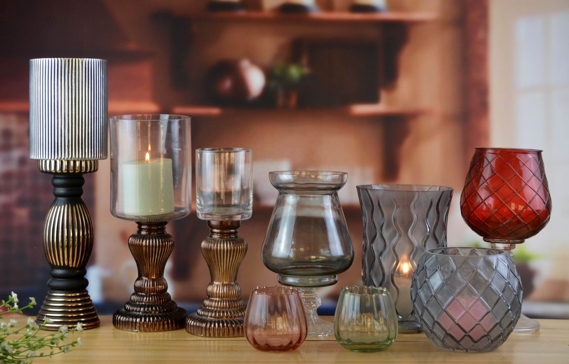 qualité Des porte-bougies à colonne d'argent faits à la main usine