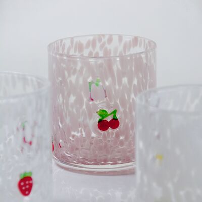qualité Verres à boire Tumbler fabriqués à la main avec des motifs de confettis oniriques et des designs fruités qui apportent de la joie à votre table. usine