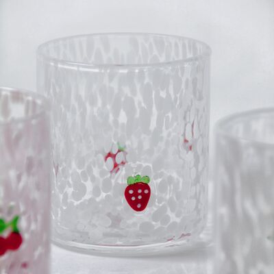 qualité Verres à boire Tumbler fabriqués à la main avec des motifs de confettis oniriques et des designs fruités qui apportent de la joie à votre table. usine