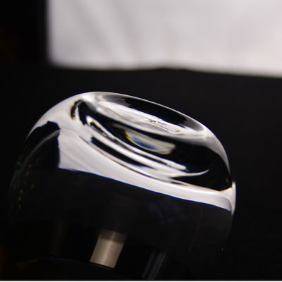 qualité Un verre rond de whisky fait à la main usine