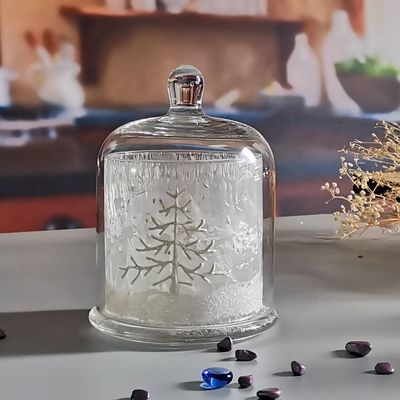 qualité Bouteille de cloche en verre de couleur personnalisée avec couvercle en verre Bell Dome pour la cire de bougie usine