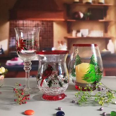 qualité Candelabre de glace classique américain en verre pour ouragan usine