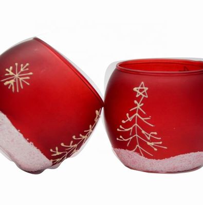 qualité Candelabres à feuilles de neige de Noël peints à la main usine