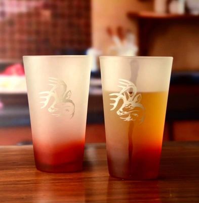 qualité Des tasses de bière artisanales de 16 oz usine