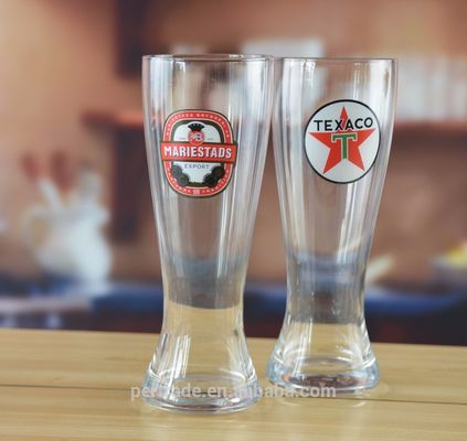 qualité Cadeau personnalisé de 12 oz de verre Pilsner pour la promotion usine