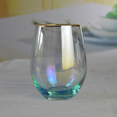 qualité Vin de cristal de bordure dorée usine