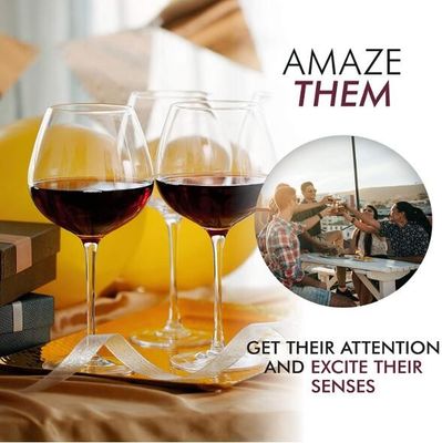 qualité Des verres à vin rouge à 750 ml. usine