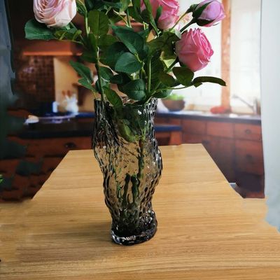 qualité Tronçon d'arbre formé pour adapter le vase aux besoins du client en verre décoratif à couleur usine