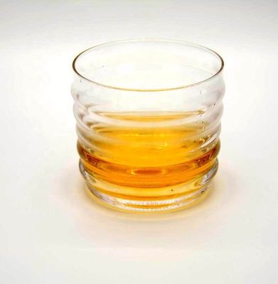 qualité Verre à whisky artisanale anti-dérapant avec motif ondulé usine