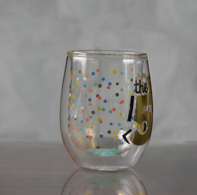 qualité Verre à double paroi à haute teneur en borosilicate usine