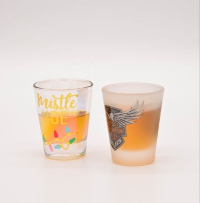 qualité 1.5 oz glacés haut de gamme unique Shot verres pour l'alcool usine