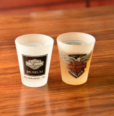 qualité 1.5 oz glacés haut de gamme unique Shot verres pour l'alcool usine