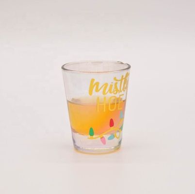 qualité 1.5 oz glacés haut de gamme unique Shot verres pour l'alcool usine