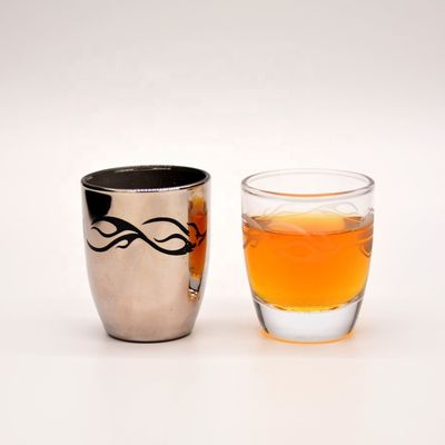 qualité Des verres de platine 50 ml uniques avec le logo de la marque usine