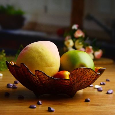 qualité Plaques de chargement décoratives uniques en feuille d'érable pour collation usine