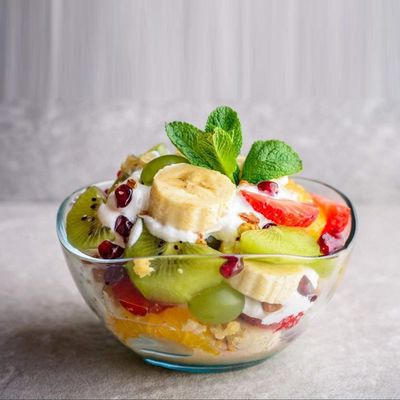 qualité Plaques de chargement en verre transparentes et durables, bol en verre pour salade de fruits usine