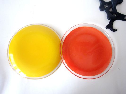 qualité Plaques de chargement en verre de couleur de 10 pouces transparentes à bord teinté usine