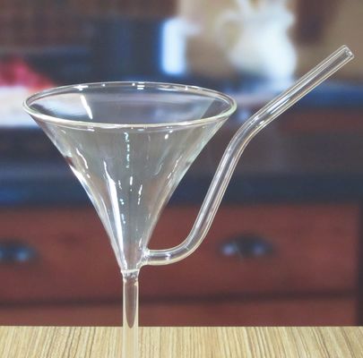 qualité Verres à cocktail vintage en borosilicate avec paille usine