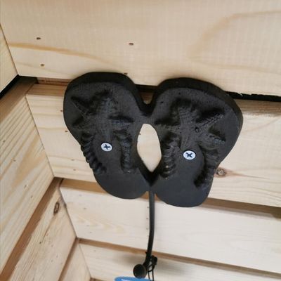 qualité Décoration de la maison Crochets à manteaux en fer forgé Artisanat en fonte usine