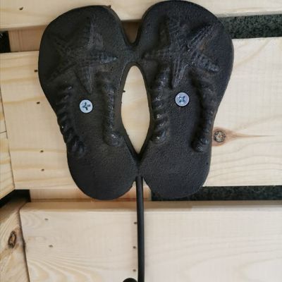 qualité Décoration de la maison Crochets à manteaux en fer forgé Artisanat en fonte usine