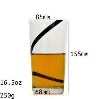 qualité Couleur solide haut Tumbler Verres à boire pour la maison usine