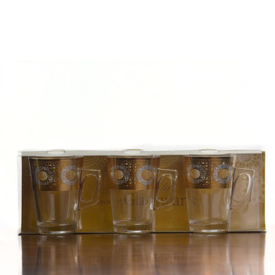 qualité Verres à boire décorés en or usine