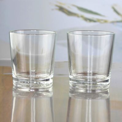 qualité Bouteille en gros Concise Tumbler Verres à boire personnalisés en relief de fleurs double vieille tasse de verre usine