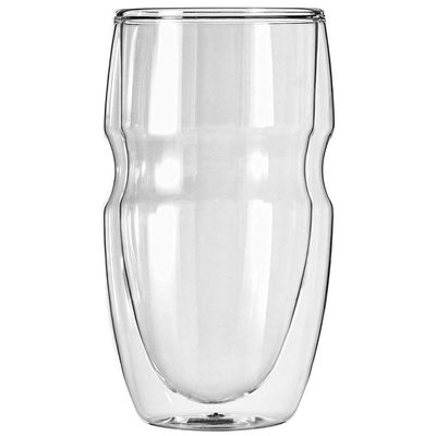 qualité Personnalisez le culbuteur Drinking Glasses de mur de double de Borosilicate usine