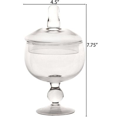 qualité Ensemble polyvalent de 3 pots en verre transparent pour la cuisine usine