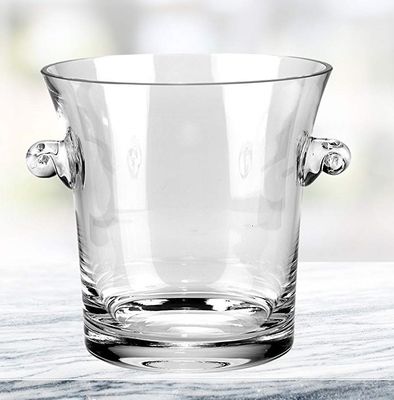 qualité Boîtes de stockage en verre décorées avec oreilles de poignée pour refroidisseur de glace usine