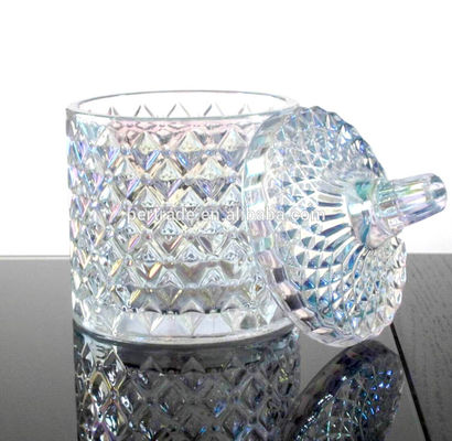 qualité Boîtes en verre avec un couvercle pour la cire usine