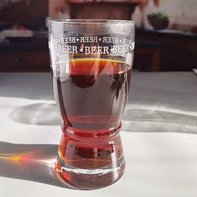 qualité Des verres de bière artisanaux créatifs avec le logo du cercle usine