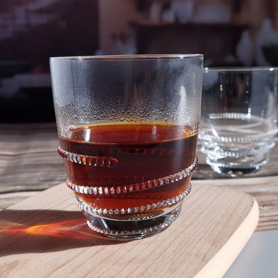 qualité Créatif câble de chanvre enroulement Tumbler verres à boire sans plomb usine