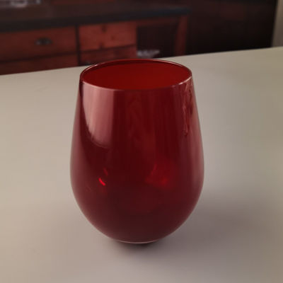 qualité Verre à vin sans plomb à base de cristal soufflé à la main 550 ml usine